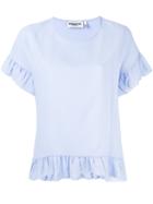 Essentiel Antwerp - Nenia Top - Women - Polyester/viscose - 42, Blue, Polyester/viscose