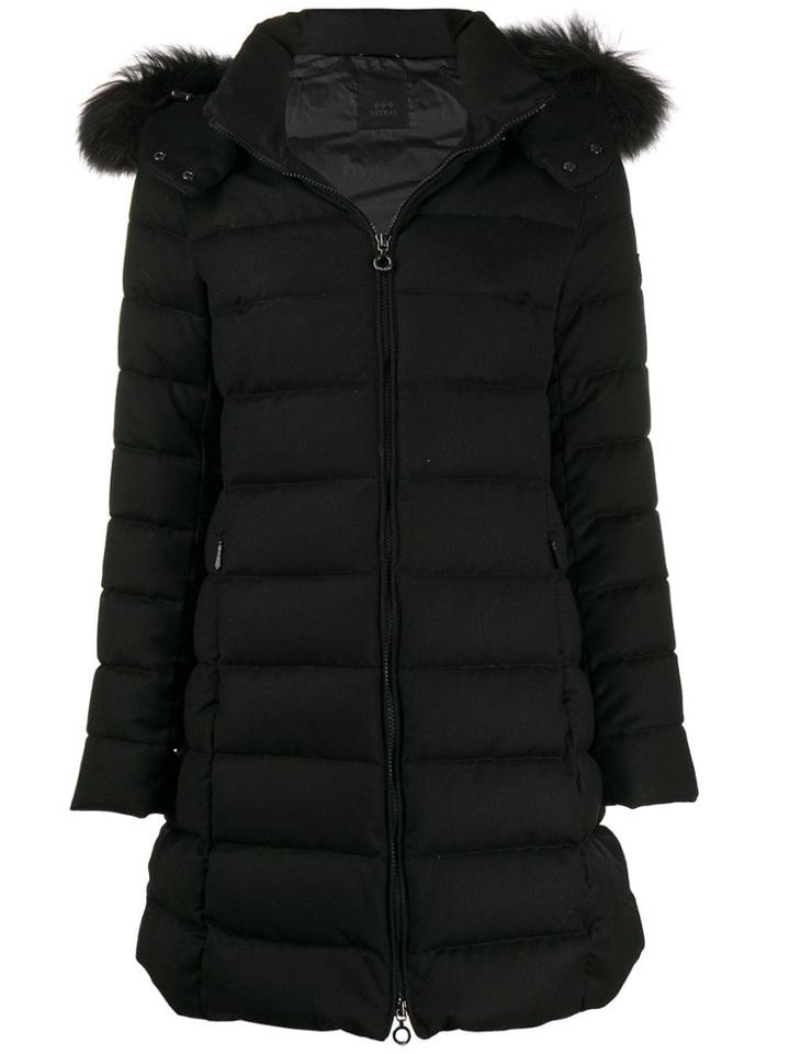 Tatras Padded Midi Coat - Black