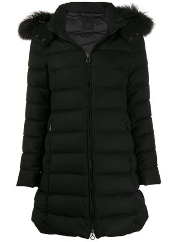 Tatras Padded Midi Coat - Black