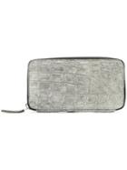 Isaac Sellam Experience Embossed Wallet - Grey