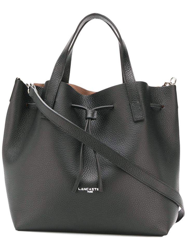 Lancaster Small Bucket Bag - Black