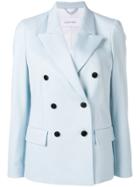 Calvin Klein Double Breasted Blazer Jacket - Blue