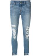 J Brand Ripped Denim Jeans - Blue