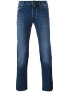 Jacob Cohen Slim-fit Jeans, Men's, Size: 38, Cotton/spandex/elastane