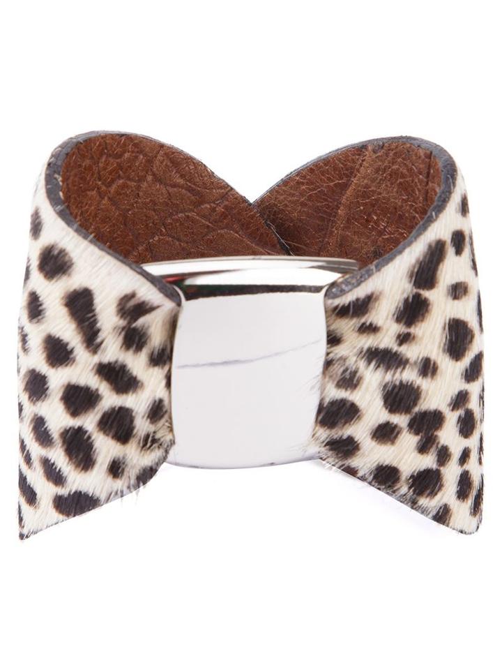 Xaa Leather Cuff, Women's, White