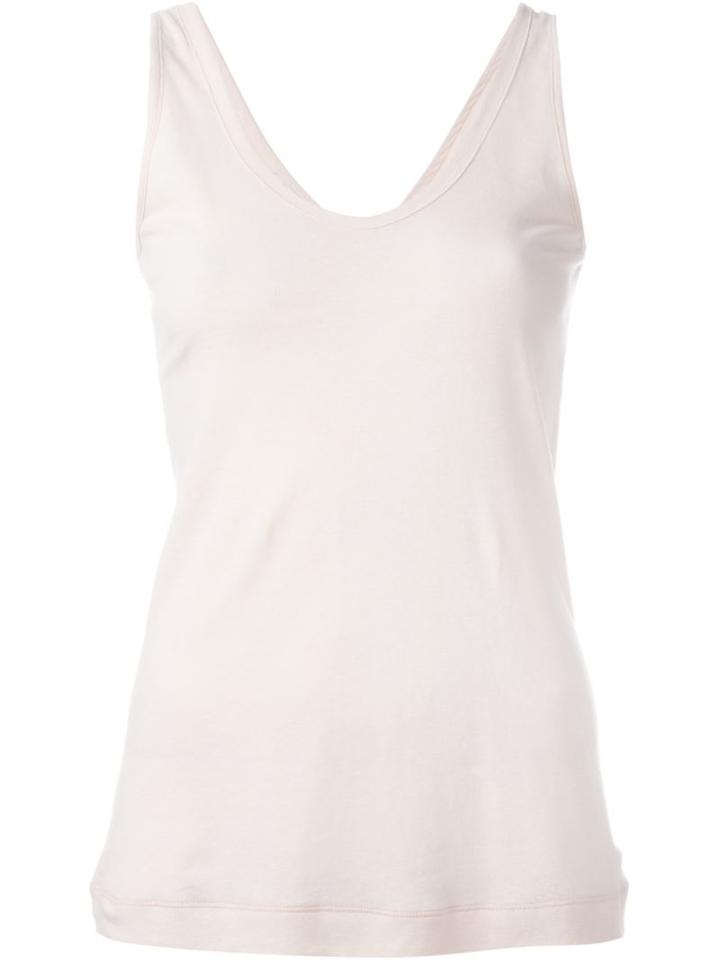 Forte Forte Tank Top, Women's, Size: 0, Pink/purple, Cotton/linen/flax