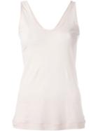 Forte Forte Tank Top, Women's, Size: 0, Pink/purple, Cotton/linen/flax
