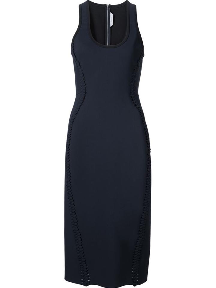Dion Lee Braided Dress, Women's, Size: 10, Blue, Polyamide/polyester/spandex/elastane