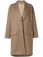 Givenchy Oversized Mid-length Coat - Nude & Neutrals