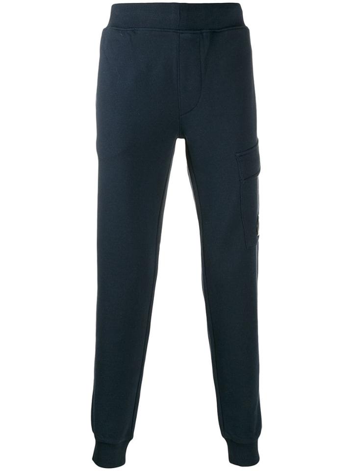 Cp Company Flap Pocket Track Pants - Blue