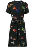 Ps Paul Smith Graphic Print Dress - Blue