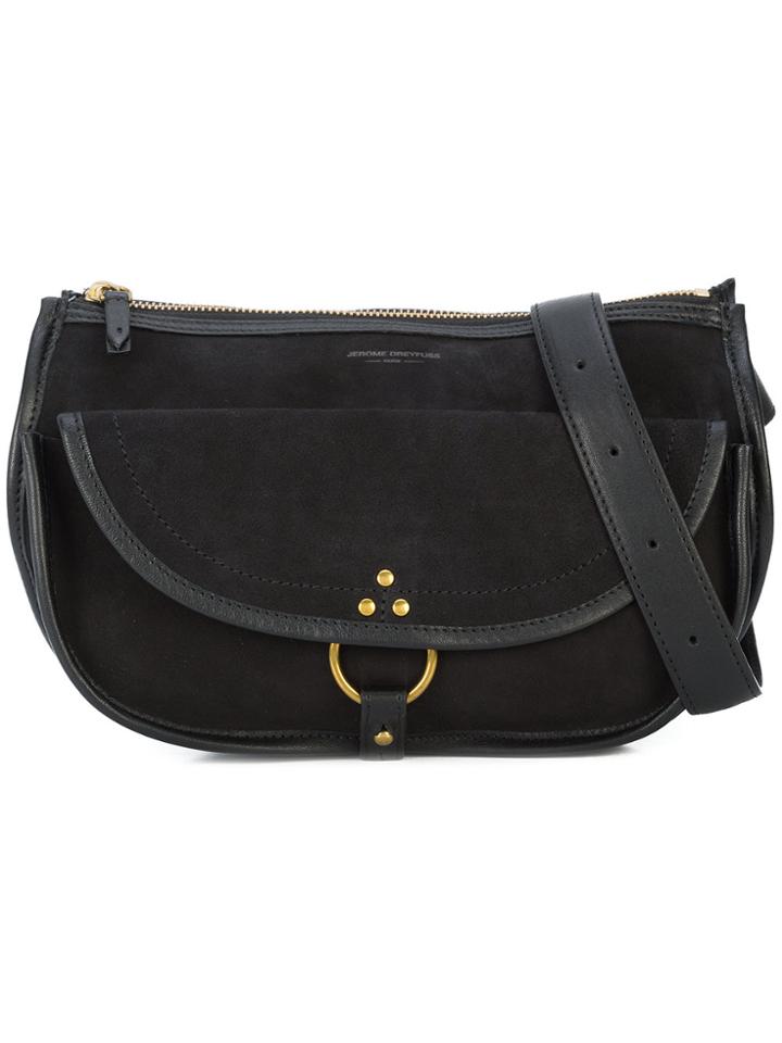 Jérôme Dreyfuss Hobo Crossbody Bag - Black