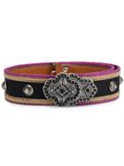 Etro Embellished Buckle Belt - Black