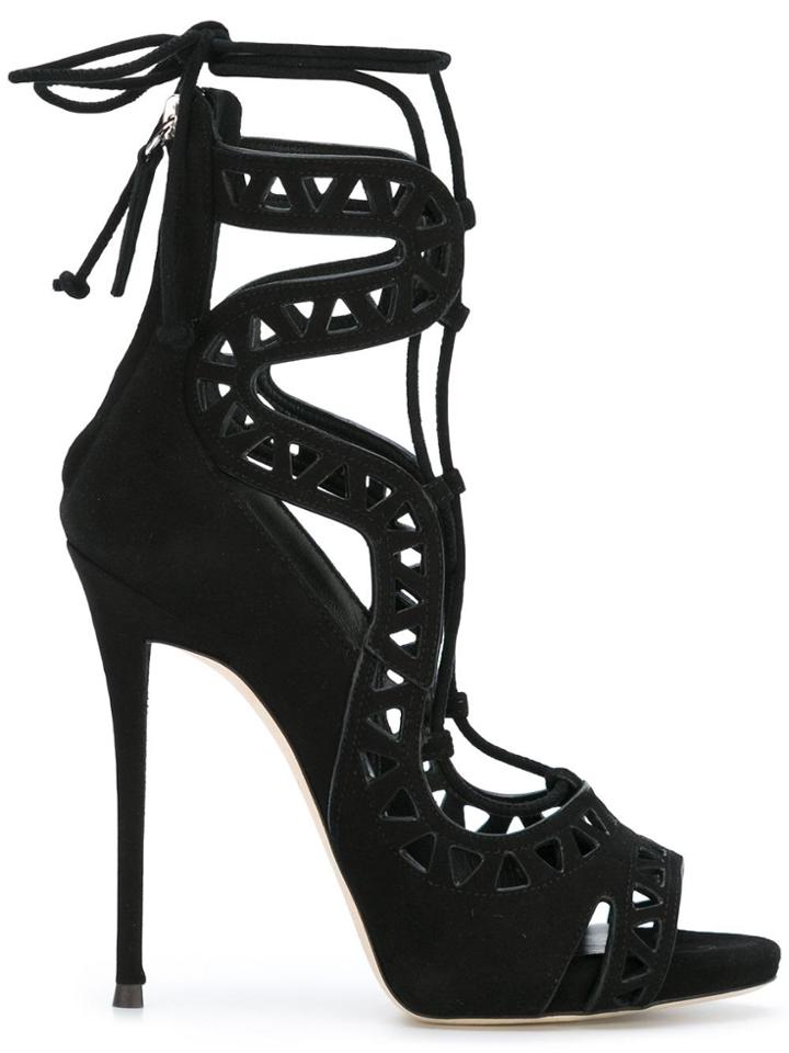 Giuseppe Zanotti Design 'tattoo 16' Sandals - Black