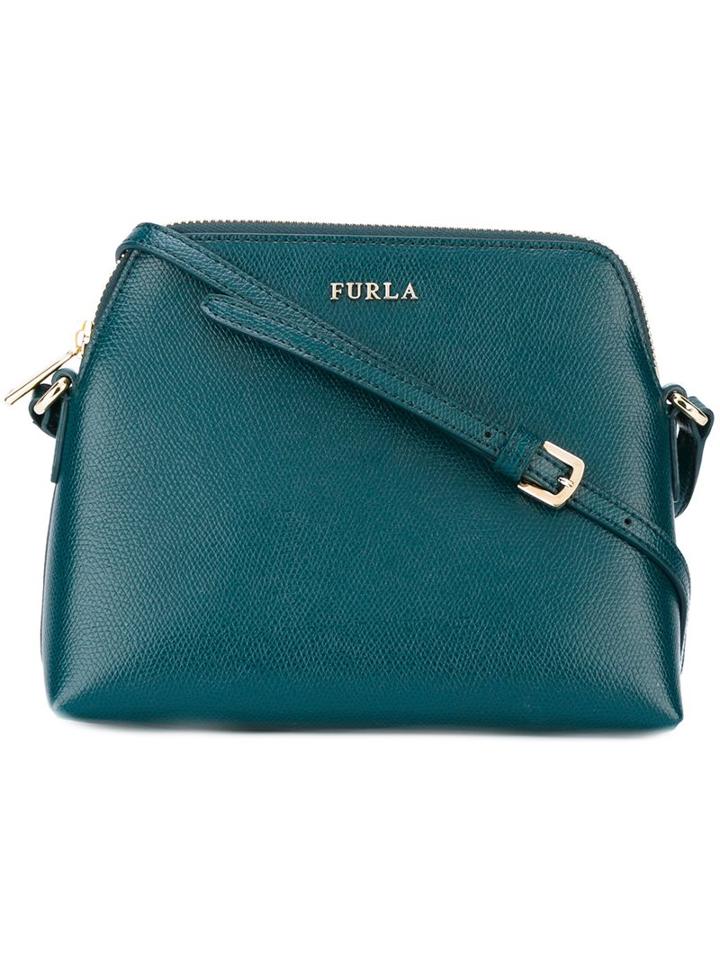 Furla Adjustable Strap Crossbody Bag, Women's, Blue