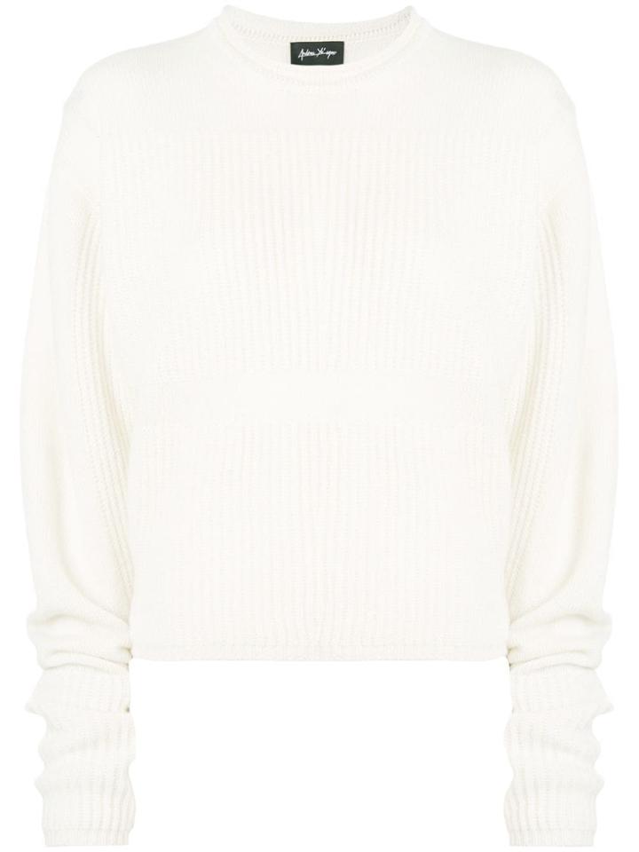 Andrea Ya'aqov Cropped Jumper - White