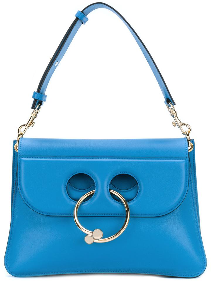 J.w.anderson - Mini Pierce Tote - Women - Leather - One Size, Blue, Leather