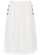 Egrey Straight Skirt - White