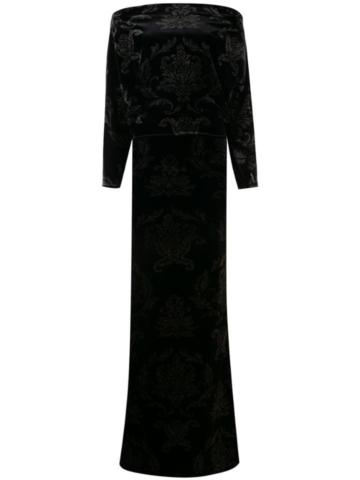 Le Petite Robe Di Chiara Boni Velvet Maxi Dress - Black