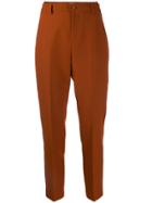 Altea High-waist Straight-leg Trousers - Orange