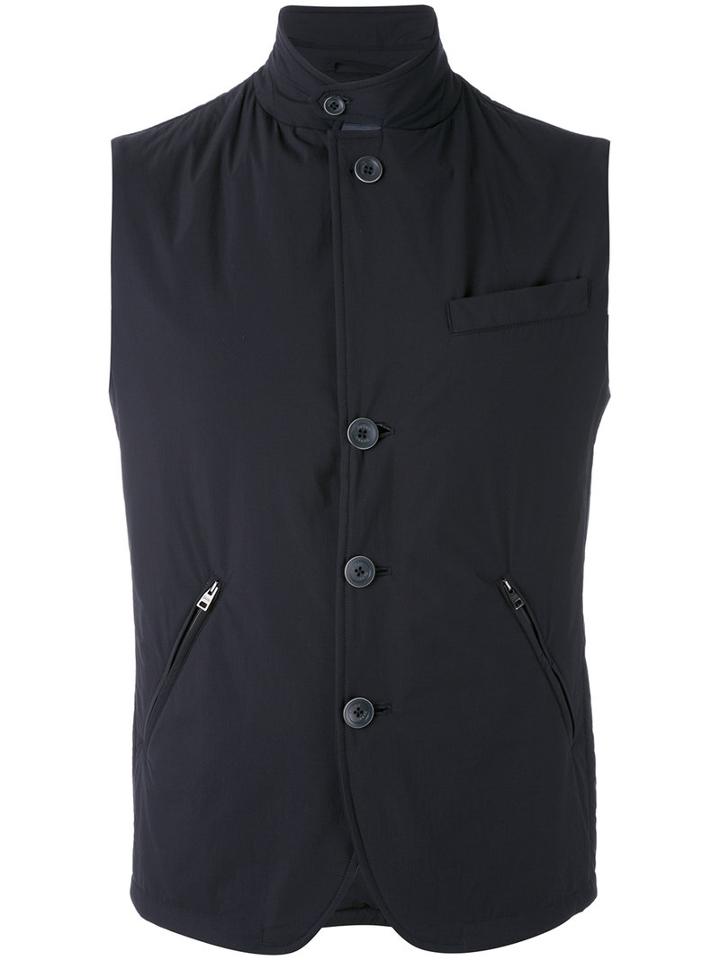 Herno - Padded Gilet - Men - Polyamide - 50, Black, Polyamide