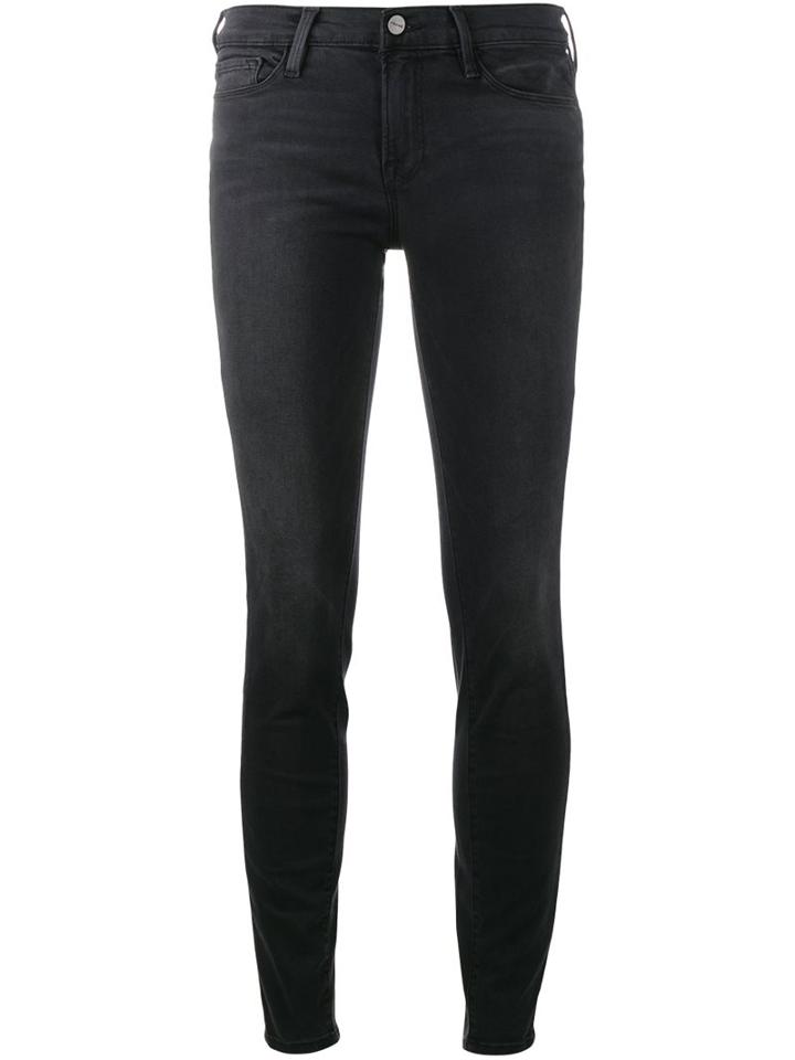Frame Denim 'le Skinny' Jeans, Women's, Size: 24, Grey, Cotton/polyester/spandex/elastane/modal