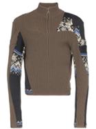 Gmbh Zipped Sweater - Green