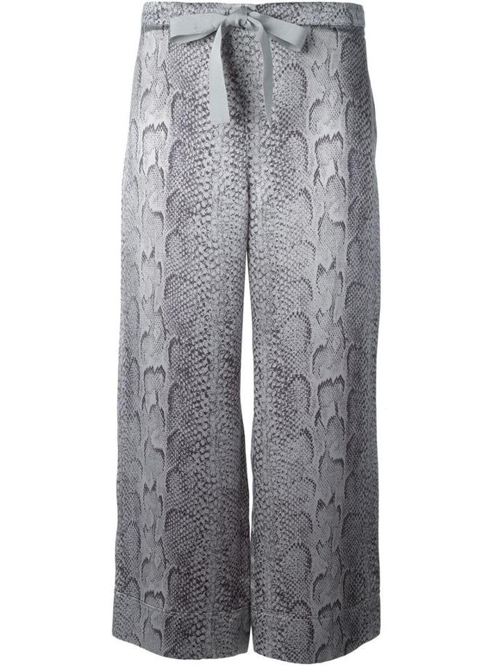 Nina Ricci Snakeskin Print Trousers