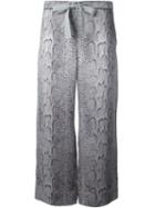 Nina Ricci Snakeskin Print Trousers