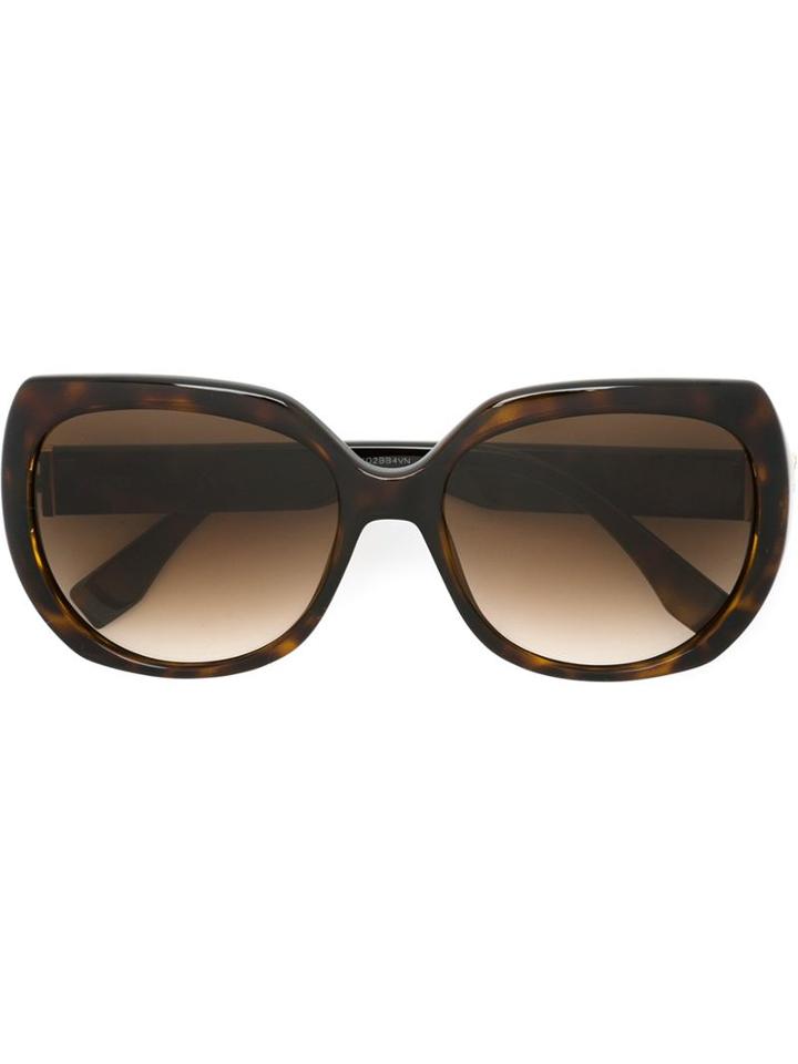 Fendi Tortoise Shell Sunglasses, Women's, Brown, Acetate