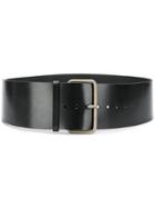 Ann Demeulemeester Wide Belt - Black