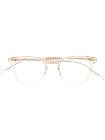 Garrett Leight Square-frame Prescription Glasses - Neutrals