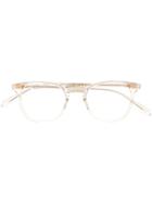 Garrett Leight Square-frame Prescription Glasses - Neutrals