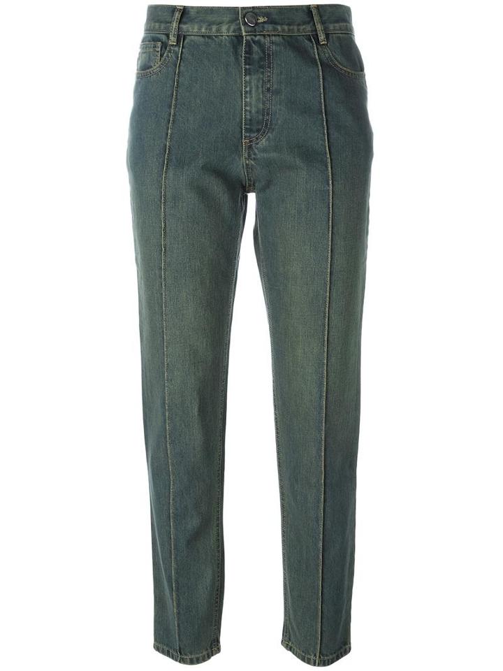 Each X Other Washed Straight Leg Jeans, Women's, Size: 29, Blue, Cotton