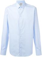 Armani Collezioni - Classic Shirt - Men - Cotton - 41, Blue, Cotton