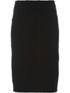 By Malene Birger Midi Pencil Skirt, Women's, Size: M, Black, Polyester/spandex/elastane/polyamide