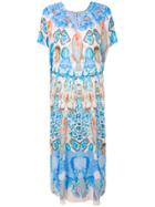 Temperley London Quartz Long Kaftan - Blue