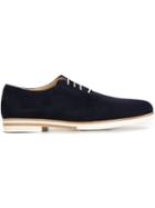 Mr. Hare Bux Derby Shoes, Men's, Size: 10, Blue, Suede/leather/rubber
