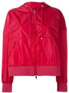 Moncler Hooded Jacket, Women's, Size: 3, Pink/purple, Polyamide