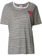 Zoe Karssen Embroidered Heart Jersey T-shrirt - White
