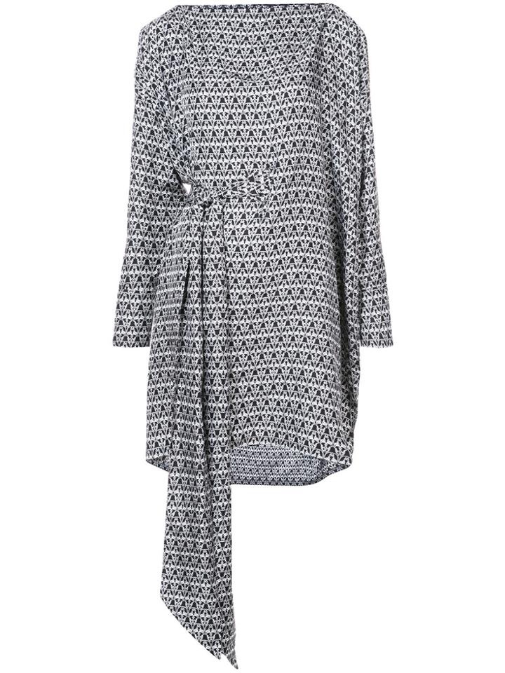 Thomas Wylde Henna Stained Dress - Black