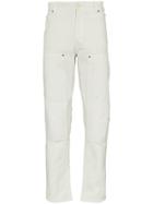 Vyner Articles Worker Straight-leg Jeans - Green