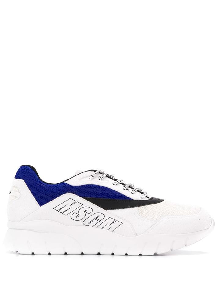 Msgm Multi Layer Sneakers - White