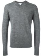 Comme Des Garçons Shirt V-neck Jumper, Men's, Size: Small, Grey, Wool