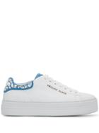 Philipp Plein Lo-top Crystal Embellished Sneakers - White