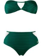 Brigitte Printed Bikini, Women's, Size: Gg, Green, Elastodiene/polyamide