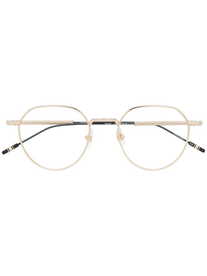Montblanc Montblanc Mb0060o 002 Gold Gold Transparent