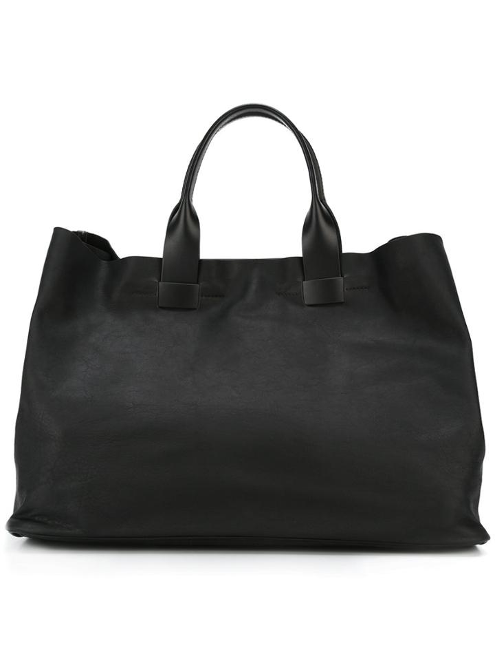 Troubadour Top Handles Tote - Black