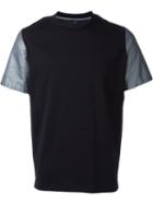 Ps Paul Smith Metallic Effect Sleeves T-shirt