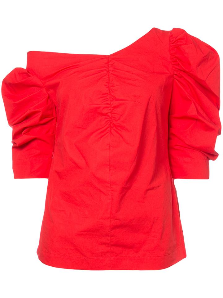 Isa Arfen Off Shoulder Gathered Blouse